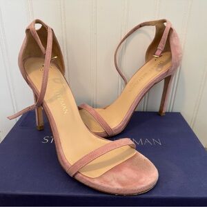 Stuart Weitzman Pink Heels Elegant Stiletto Design